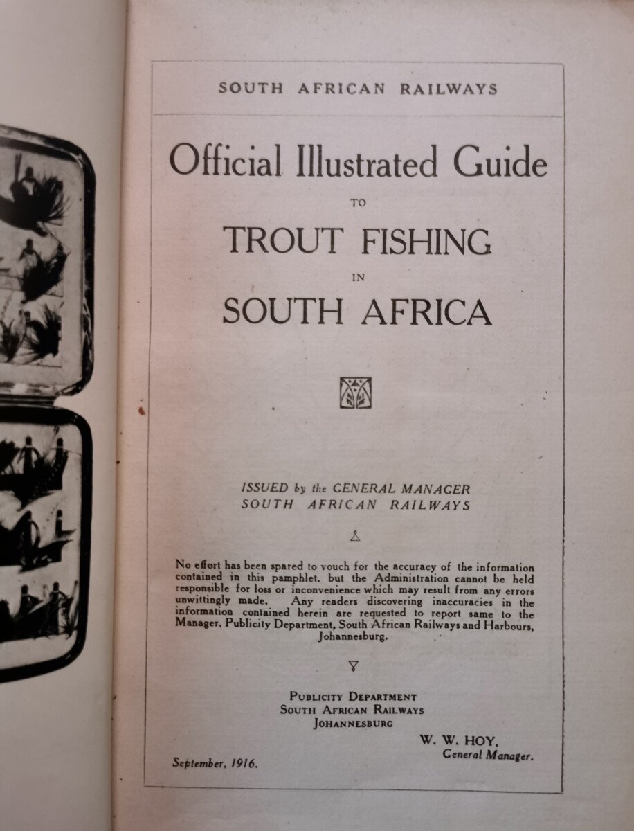 Trout Fishing in South Africa 1916 Edition - South African Railways - Image 2